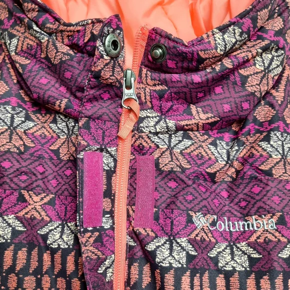 Columbia Horizon Ride Aztec Print Winter/Ski Jacket Youth SZ XL (18-20)